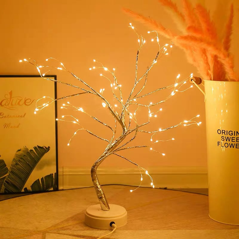 Homenude - LED - Golden Tree Nachttischlampe