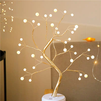 Homenude - LED - Golden Tree Nachttischlampe