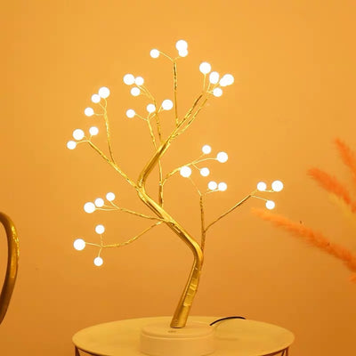 Homenude - LED - Golden Tree Nachttischlampe